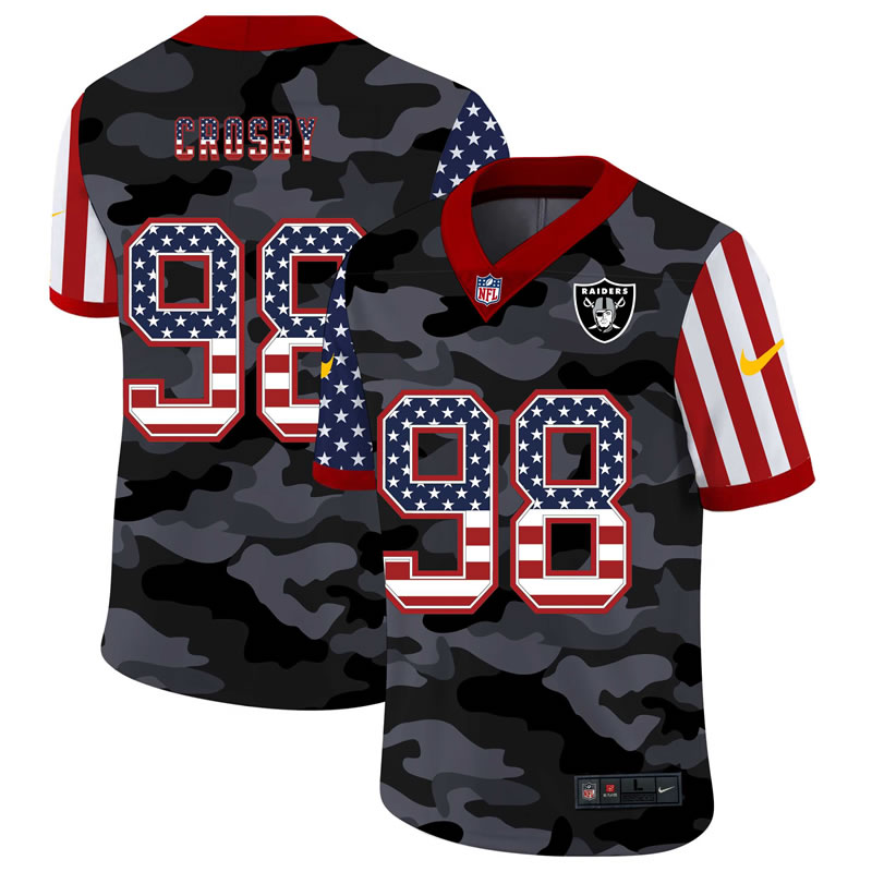 Nike Oakland Raiders 98 Crosby 2020 USA Camo Salute to Service Limited Jersey zhua,We sell and wholesale Nike Oakland Raiders 98 Crosby 2020 USA Camo Salute to Service Limited Jersey zhua on line form chian!